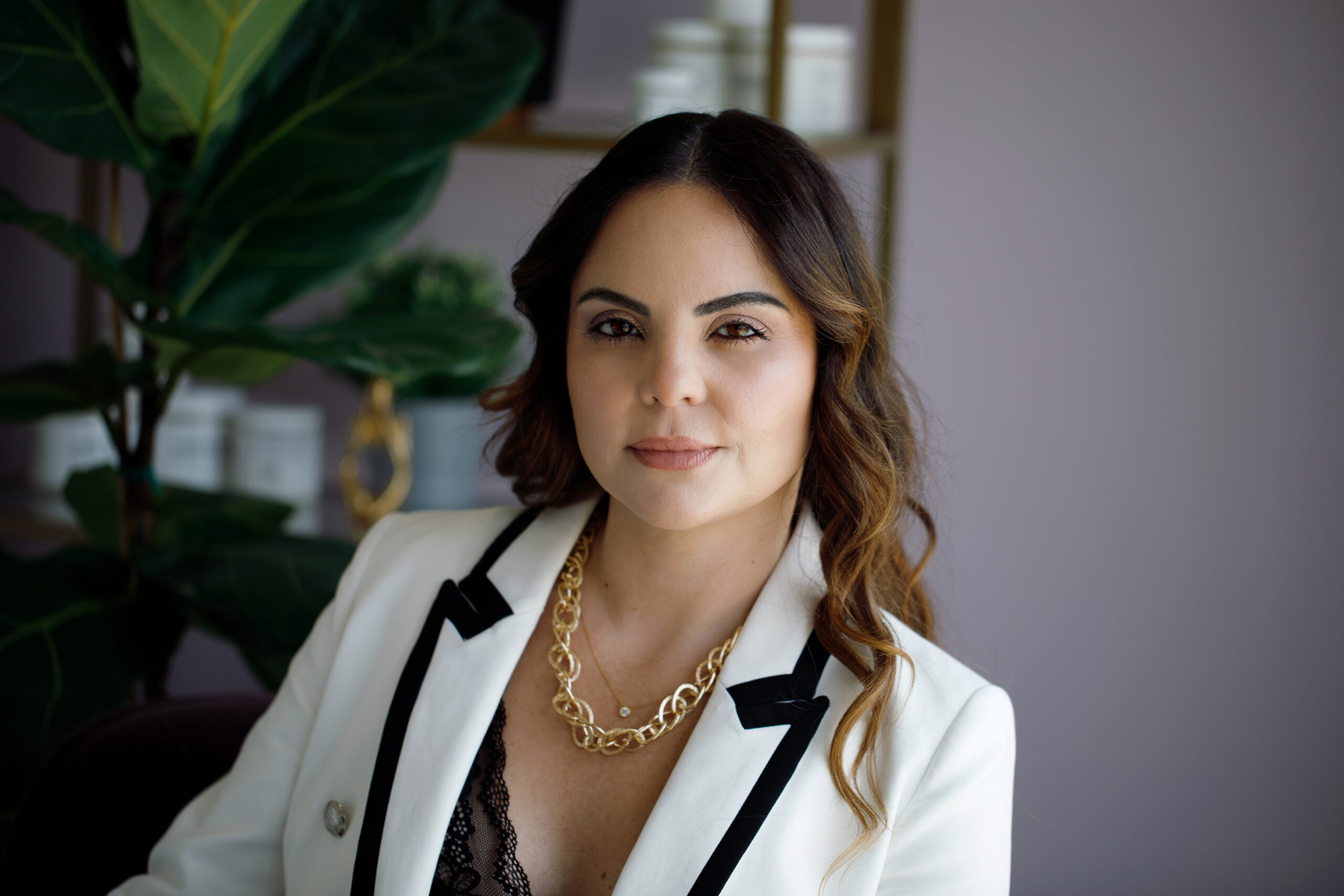 Portrait of Patricia Carvalho, licensed esthetician